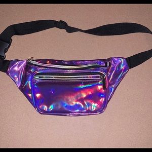 Pride Inspired Neon Holographic Fanny Pack